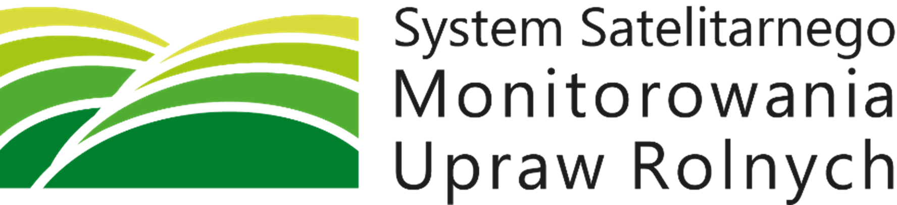 Logo Systemu Satelitarnego Monitorowania Upraw Rolnych